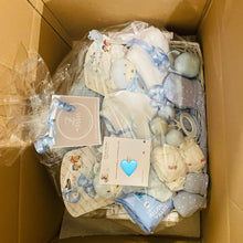 Lade das Bild in den Galerie-Viewer, Neugeborene Geschenk zur Geburt Junge Blau Premium
