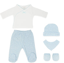 Load image into Gallery viewer, Welcome Baby Gift Box Boy Blue Small