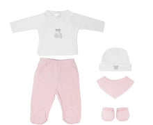 Lade das Bild in den Galerie-Viewer, Neugeborenen-Set Rosa Mädchen Zaybabyshop