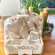 Load image into Gallery viewer, Love Doggi Baby Gift Beige with Name
