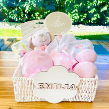 Lade das Bild in den Galerie-Viewer, Zusatzartikel: Namensschild Personalisiertes Geschenke zur Geburt mit Name-Blau,Rosa,Natur
