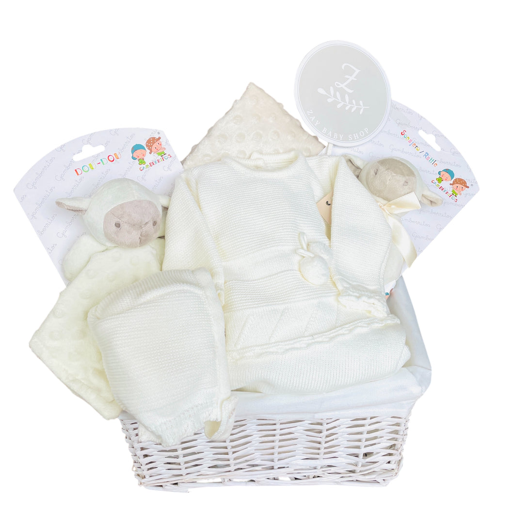 Babygeschenk Mädchen Junge Unisex Beige