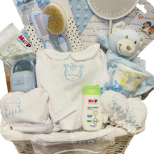 Load image into Gallery viewer, Newborn Gift Boy Blue White
