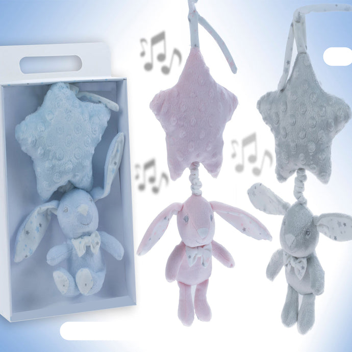 ZAY BABY SHOP Baby Spieluhr Rosa Blau Junge Mädchen