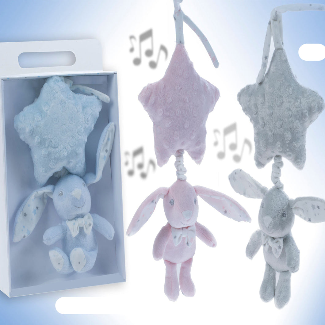 ZAY BABY SHOP Baby Spieluhr Rosa Blau Junge Mädchen