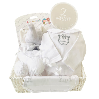 ZAY BABY SHOP Neugeborenen Geschenkset Grau