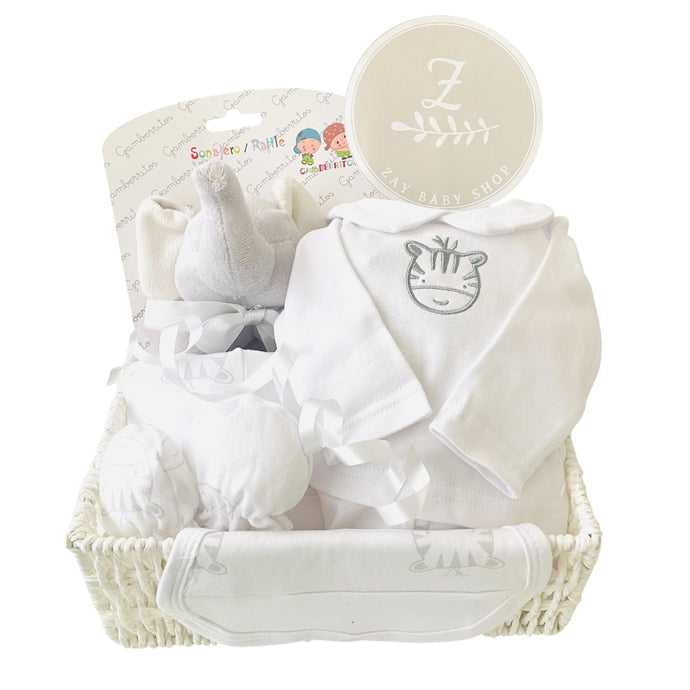 ZAY BABY SHOP Neugeborenen Geschenkset Grau