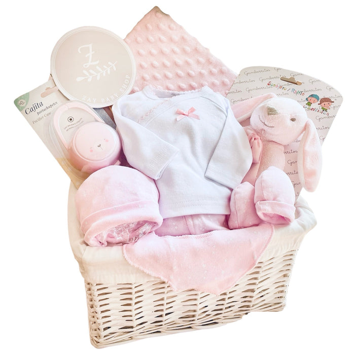 Geschenkkorb Mädchen Rosa